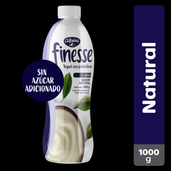 YOGURT FINESSE 1000C BOT NATURAL